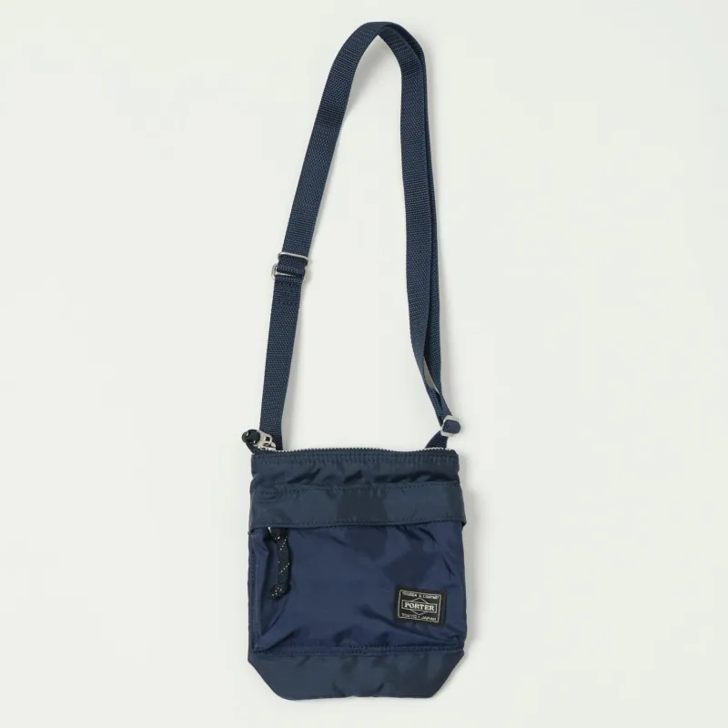 Porter-Yoshida & Co. Force Shoulder Pouch - Navy sold by Son of a Stag