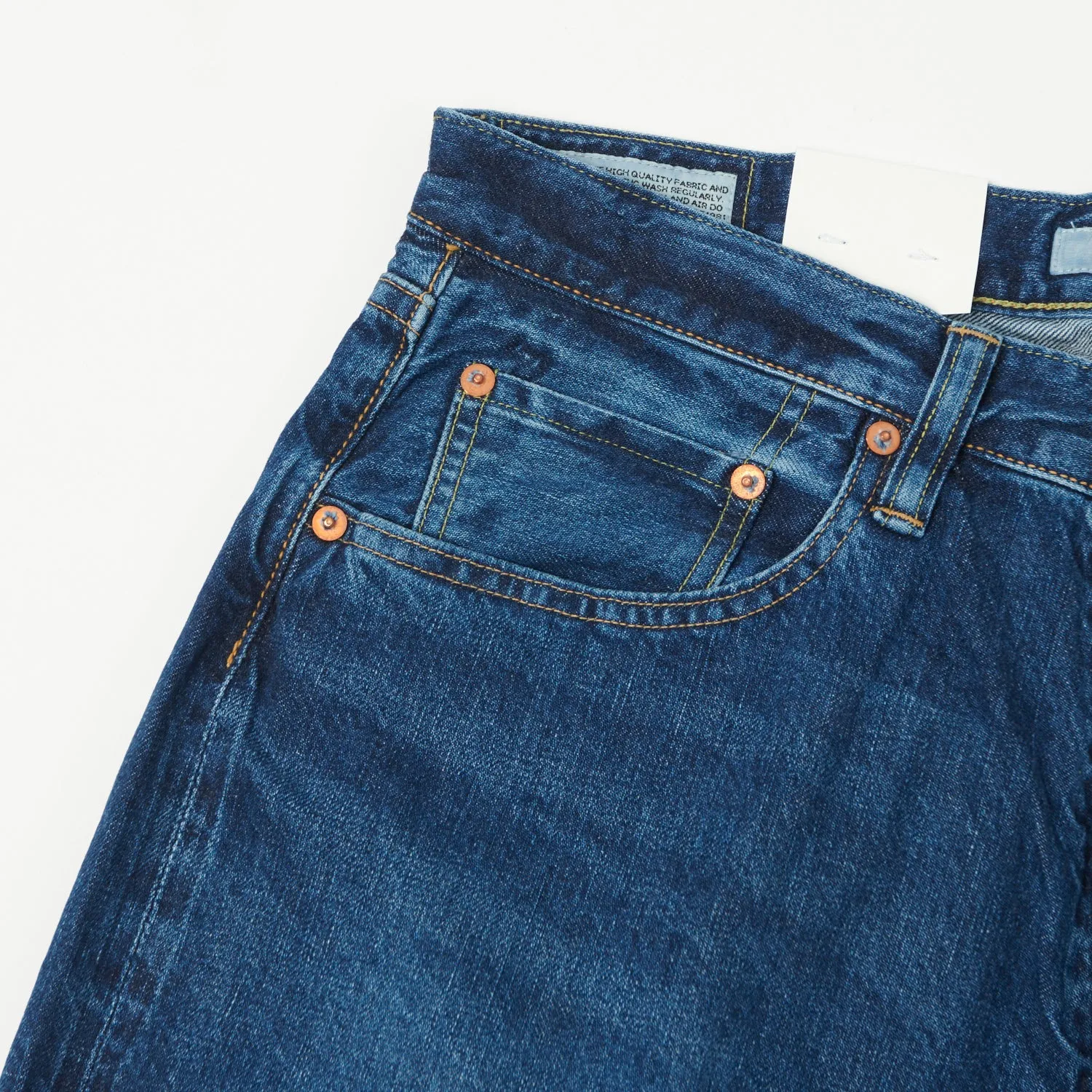 Spellbound 215C 12oz Wide Straight Jean - Used Wash sold by Son of a Stag product image thumbnail 4