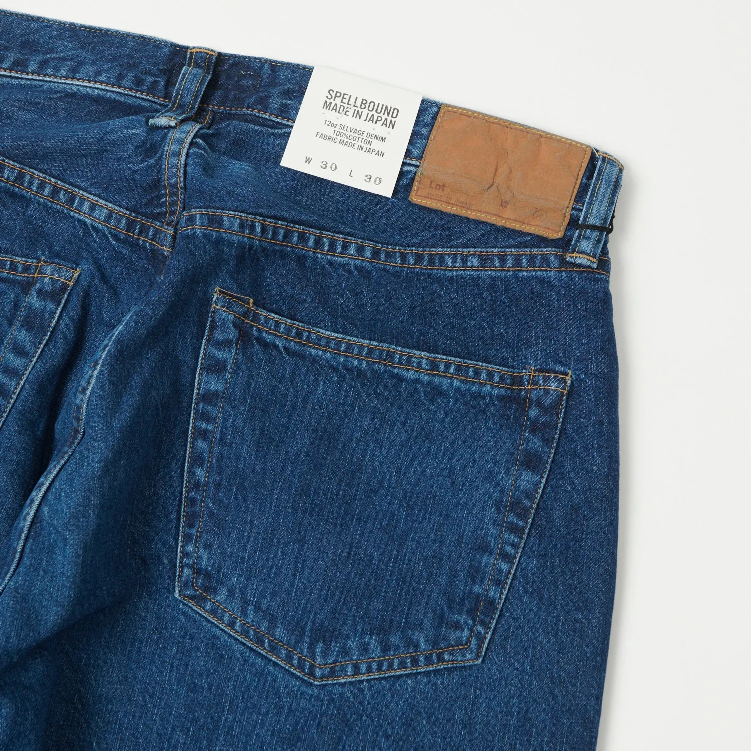 Spellbound 215C 12oz Wide Straight Jean - Used Wash sold by Son of a Stag product image thumbnail 2