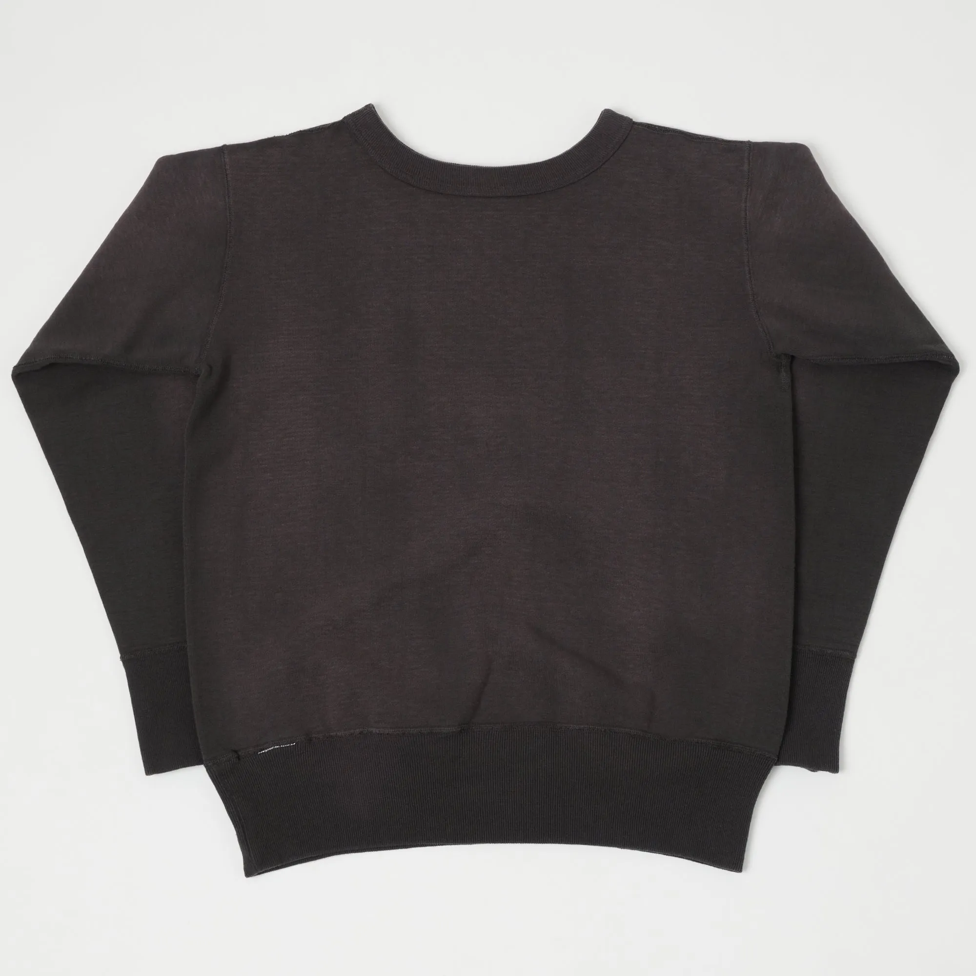 Warehouse & Co 474 Crew Neck Sweatshirt - Faded Black sold by Son of a Stag product image thumbnail 3