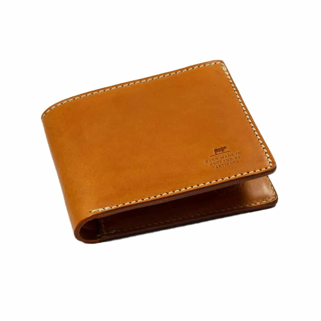 Barnes & Moore Longshore Folding Wallet - Harness Tan sold by Son of a Stag