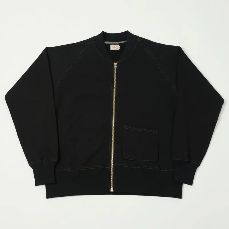 TOYS McCOY 'McHill' C-2 Zip Sweatshirt - Black sold by Son of a Stag