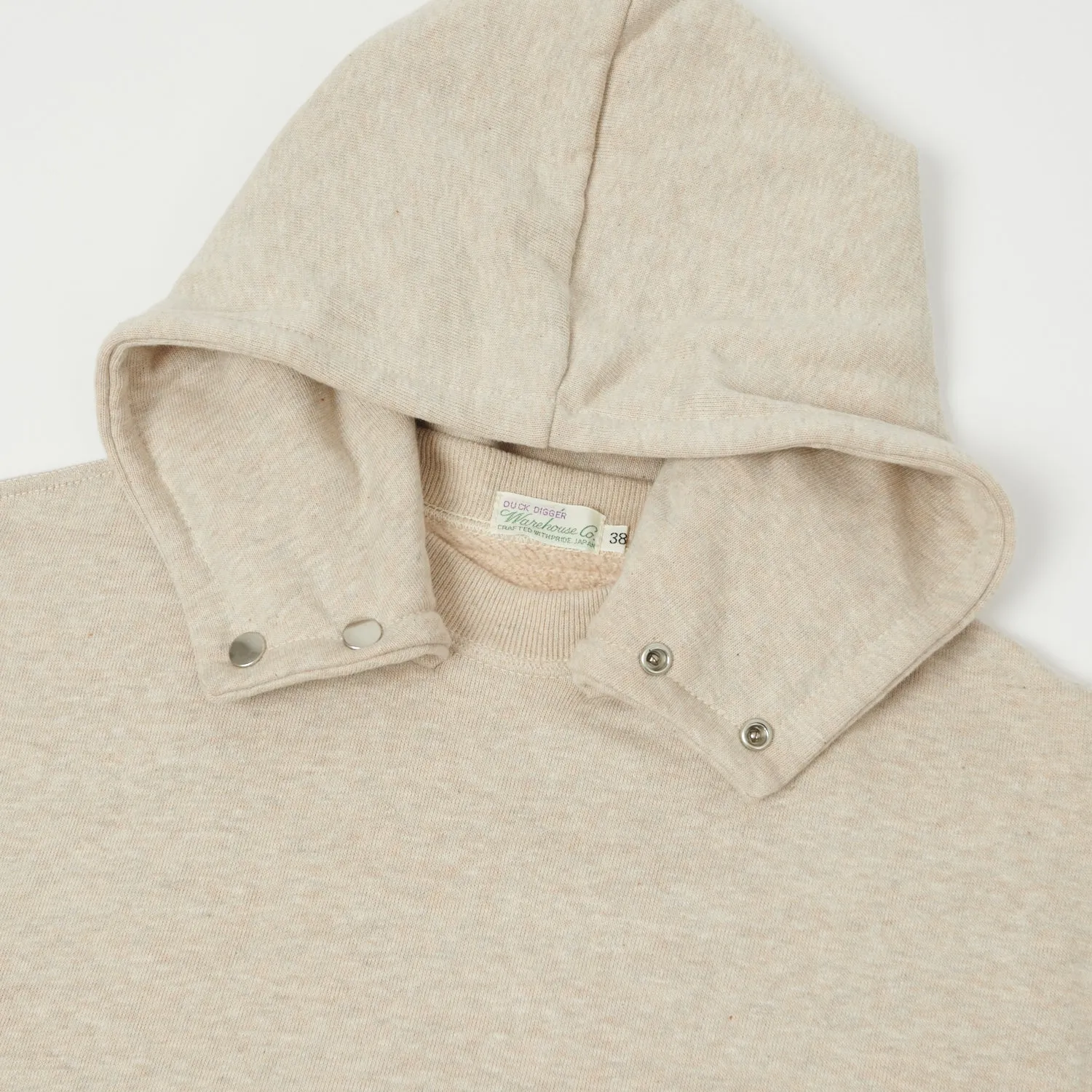 Warehouse & Co 469 Hooded Sweatshirt - Oatmeal sold by Son of a Stag product image thumbnail 2