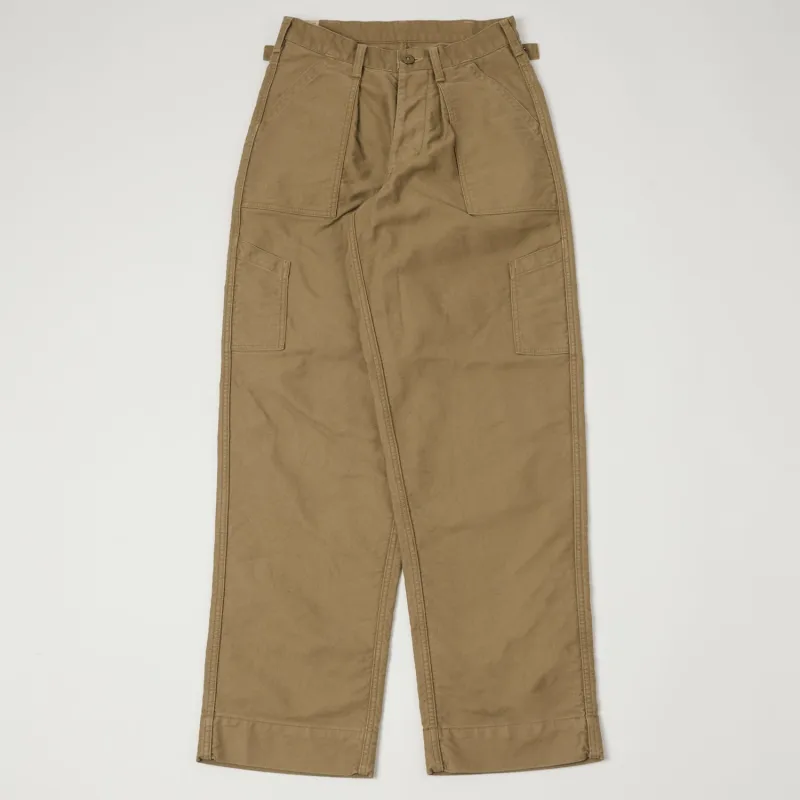 Freewheelers & Co 'USAF Air Crew' Utility Trouser - Khaki Beige sold by Son of a Stag