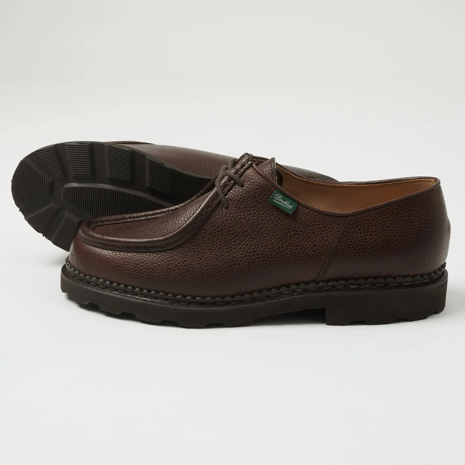 Paraboot Michael Marche Shoe - Marron Grainé Ébène sold by Son of a Stag product image thumbnail 2