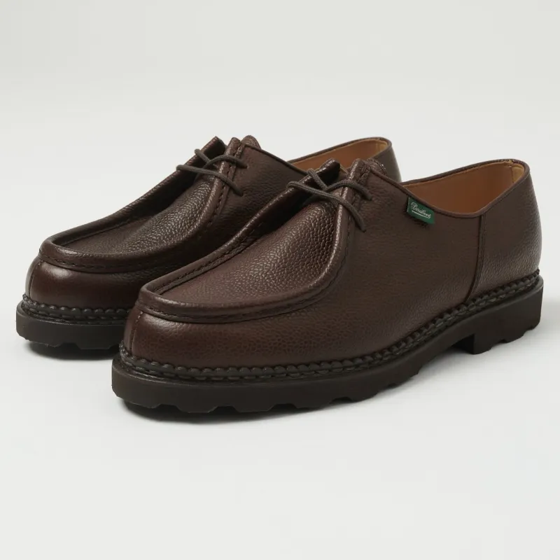 Paraboot Michael Marche Shoe - Marron Grainé Ébène sold by Son of a Stag