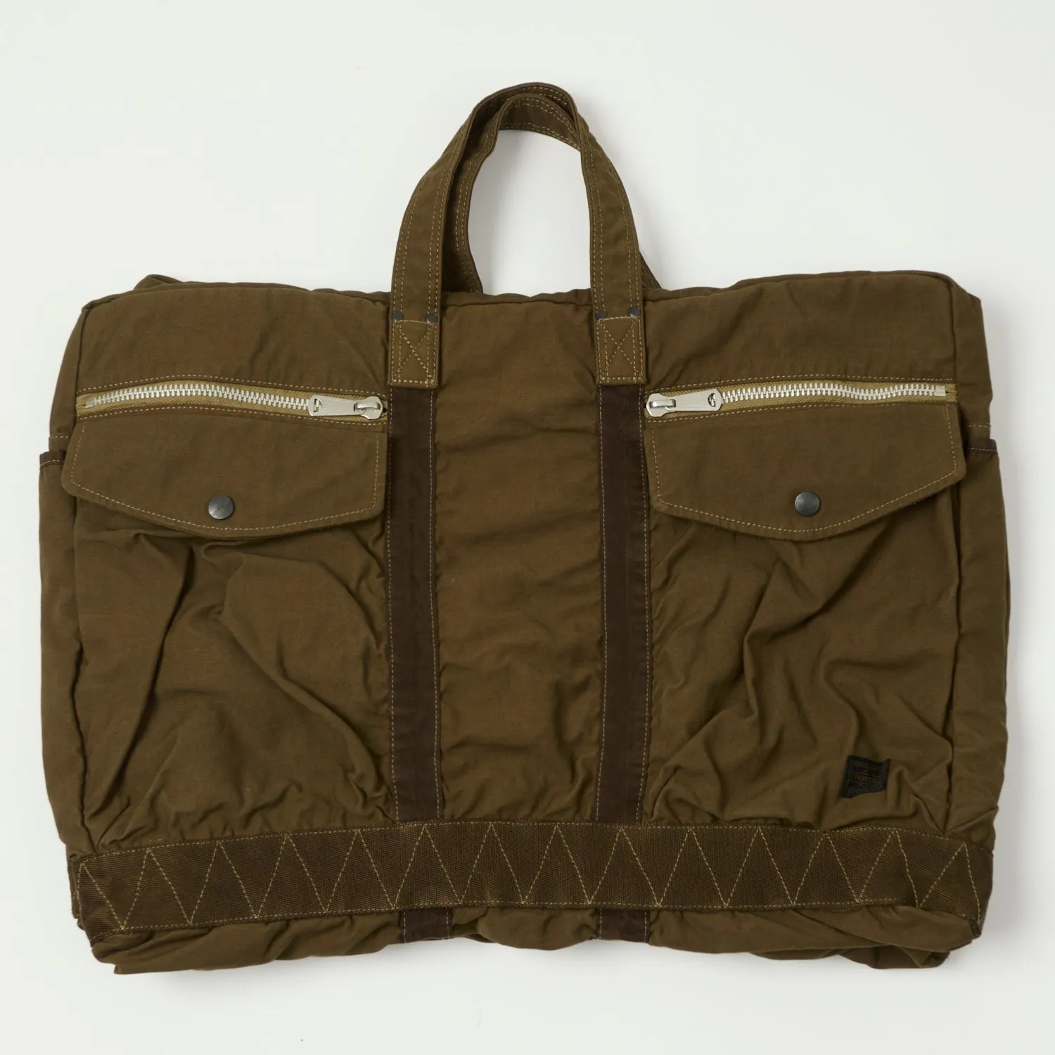 Porter-Yoshida & Co. Large Crag 2-Way Boston Bag - Coyote sold by Son of a Stag