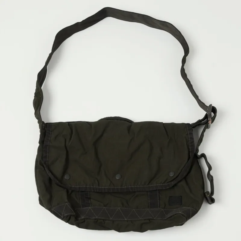 Porter-Yoshida & Co. Medium Crag Messenger Bag - Khaki sold by Son of a Stag