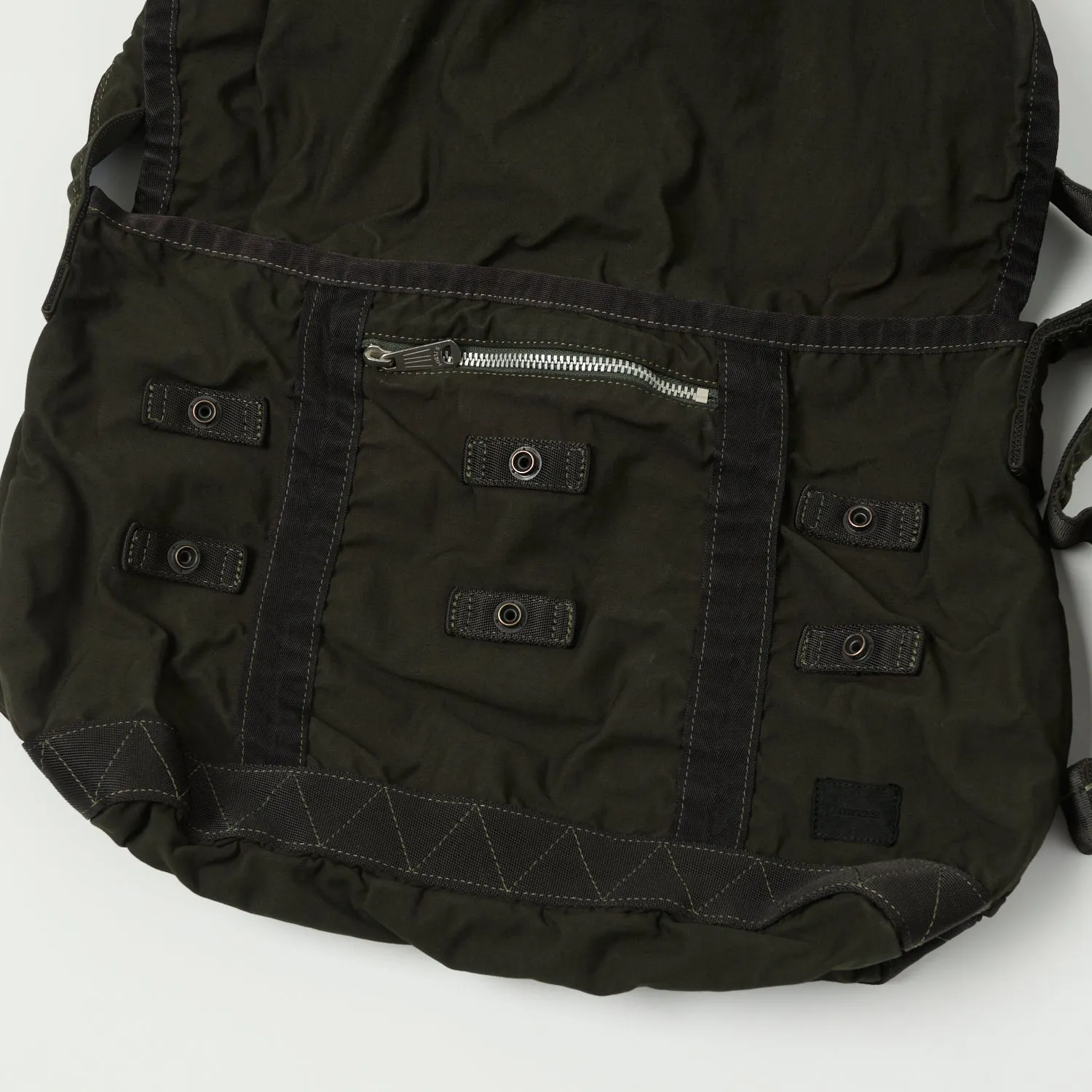 Porter-Yoshida & Co. Medium Crag Messenger Bag - Khaki sold by Son of a Stag product image thumbnail 4