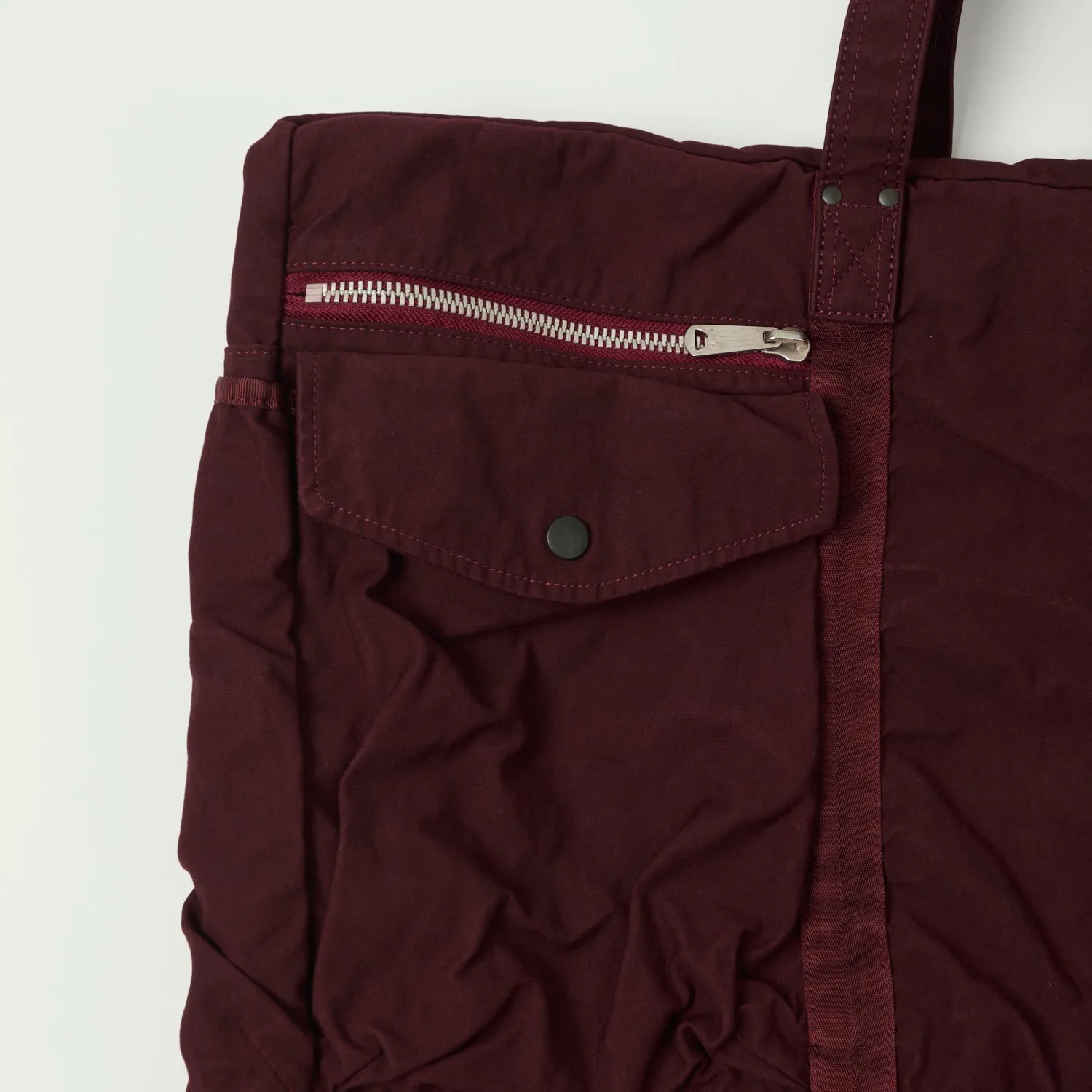 Porter-Yoshida & Co. Large Crag 2-Way Boston Bag - Burgundy sold by Son of a Stag product image thumbnail 3