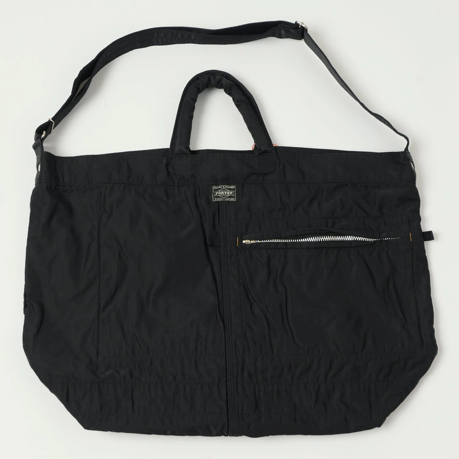 Porter-Yoshida & Co. Large Mile 2-Way Tote Bag - Black sold by Son of a Stag