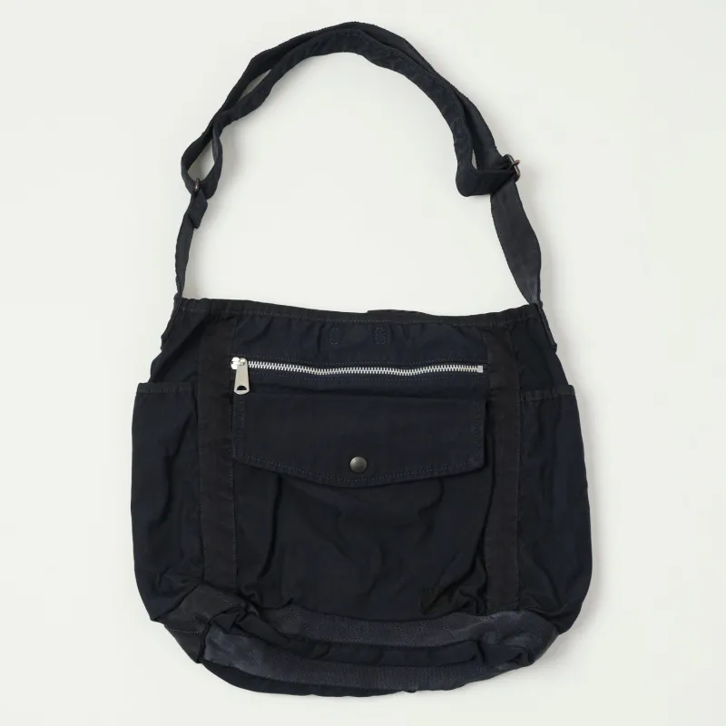 Porter-Yoshida & Co. Large Crag Shoulder Bag  - Navy sold by Son of a Stag