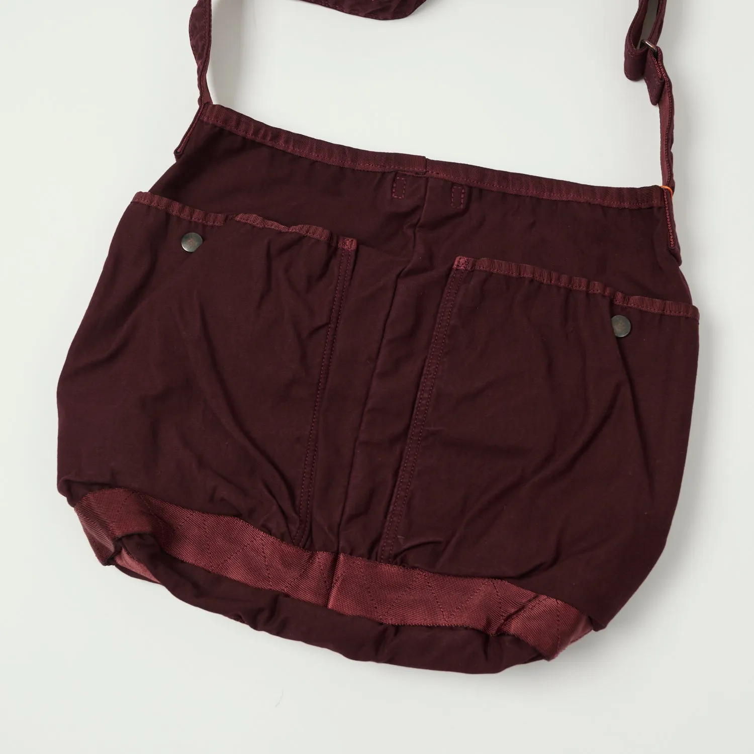 Porter-Yoshida & Co. Large Crag Shoulder Bag - Burgundy sold by Son of a Stag product image thumbnail 4