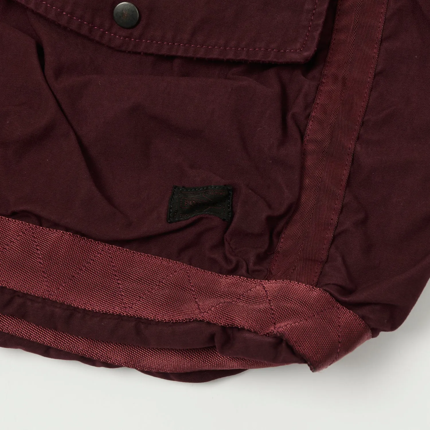 Porter-Yoshida & Co. Large Crag Shoulder Bag - Burgundy sold by Son of a Stag product image thumbnail 2