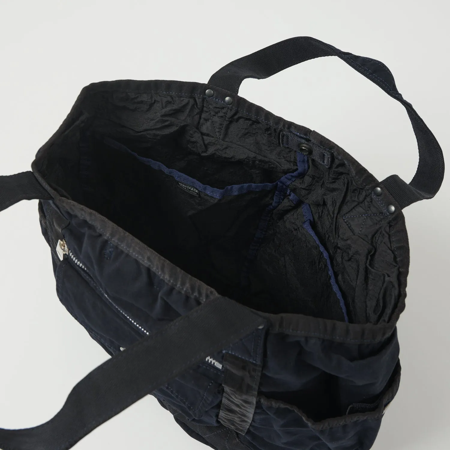 Porter-Yoshida & Co. Crag Tote Bag - Navy sold by Son of a Stag product image thumbnail 4