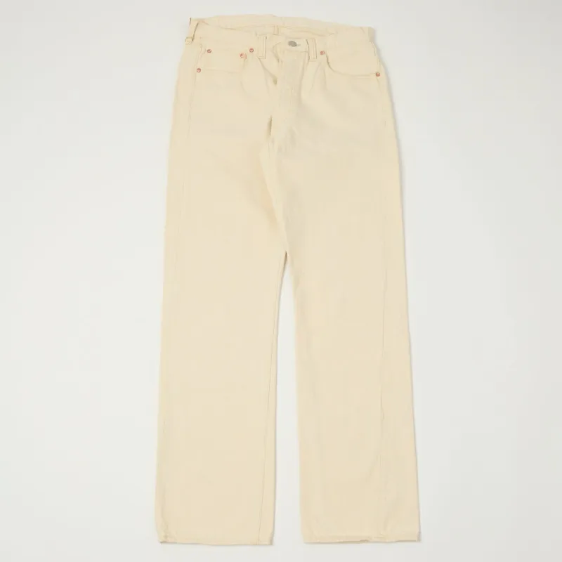 Full Count 1101 13.7oz Loose Straight Jean - Ecru One Wash sold by Son of a Stag