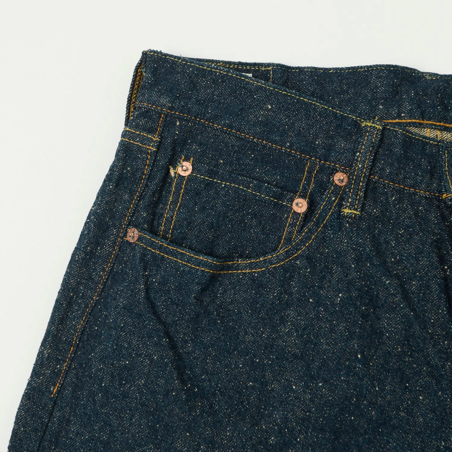 ONI Denim 622-CCD Kabuki 'Crushed Concrete Denim' 15oz Regular Tapered Jean - One Wash sold by Son of a Stag product image thumbnail 4