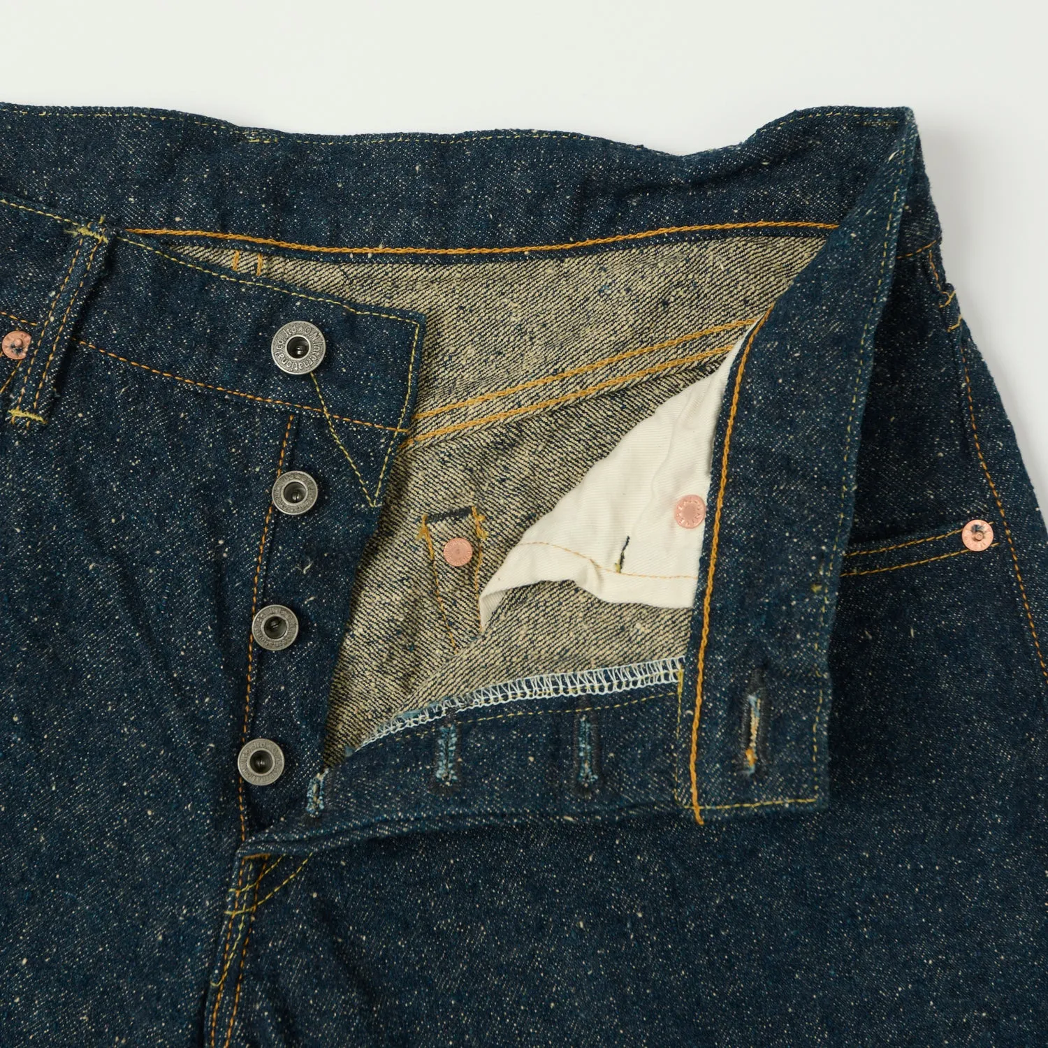 ONI Denim 622-CCD Kabuki 'Crushed Concrete Denim' 15oz Regular Tapered Jean - One Wash sold by Son of a Stag product image thumbnail 5