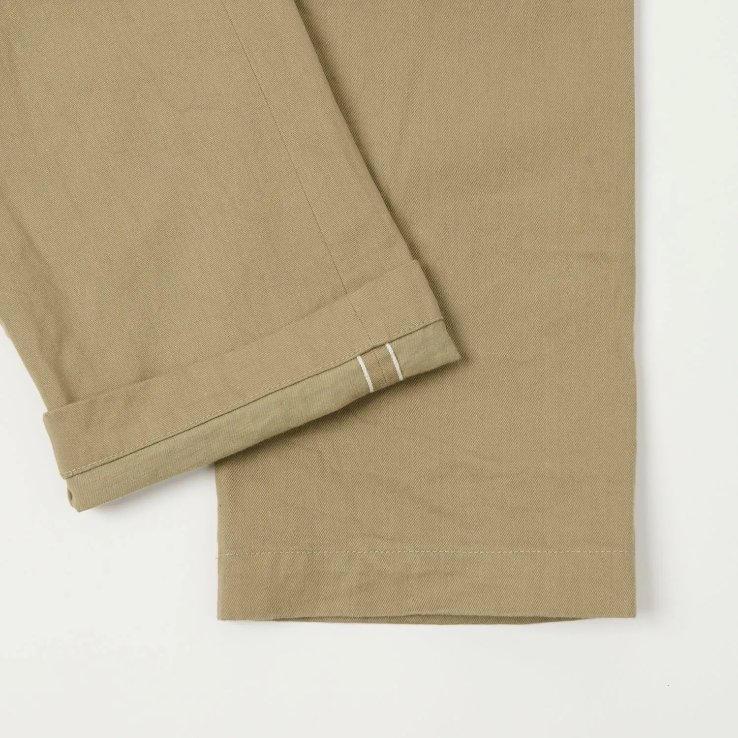 ONI Denim 737-SVC-KHB 9.5oz Selvedge Chino - Beige sold by Son of a Stag product image thumbnail 3
