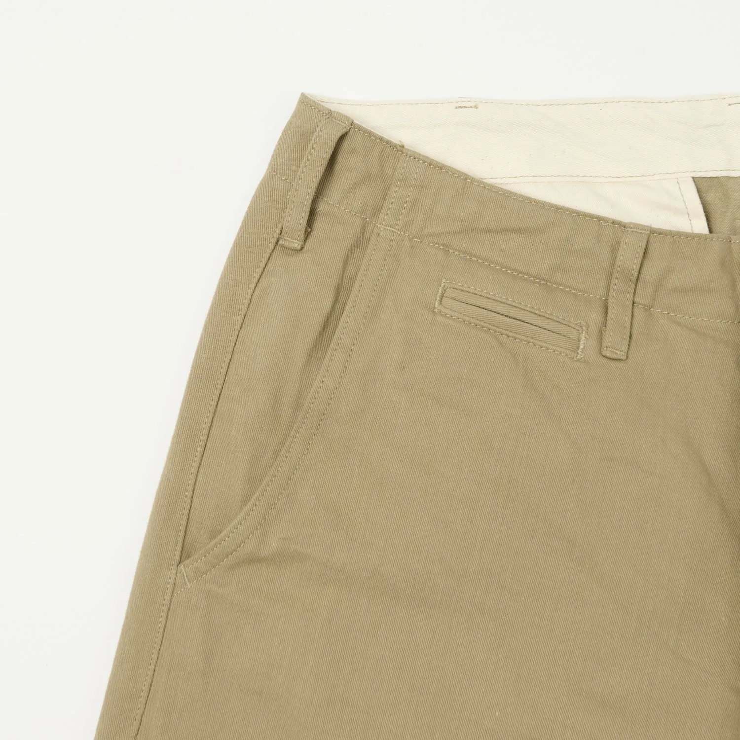 ONI Denim 737-SVC-KHB 9.5oz Selvedge Chino - Beige sold by Son of a Stag product image thumbnail 4