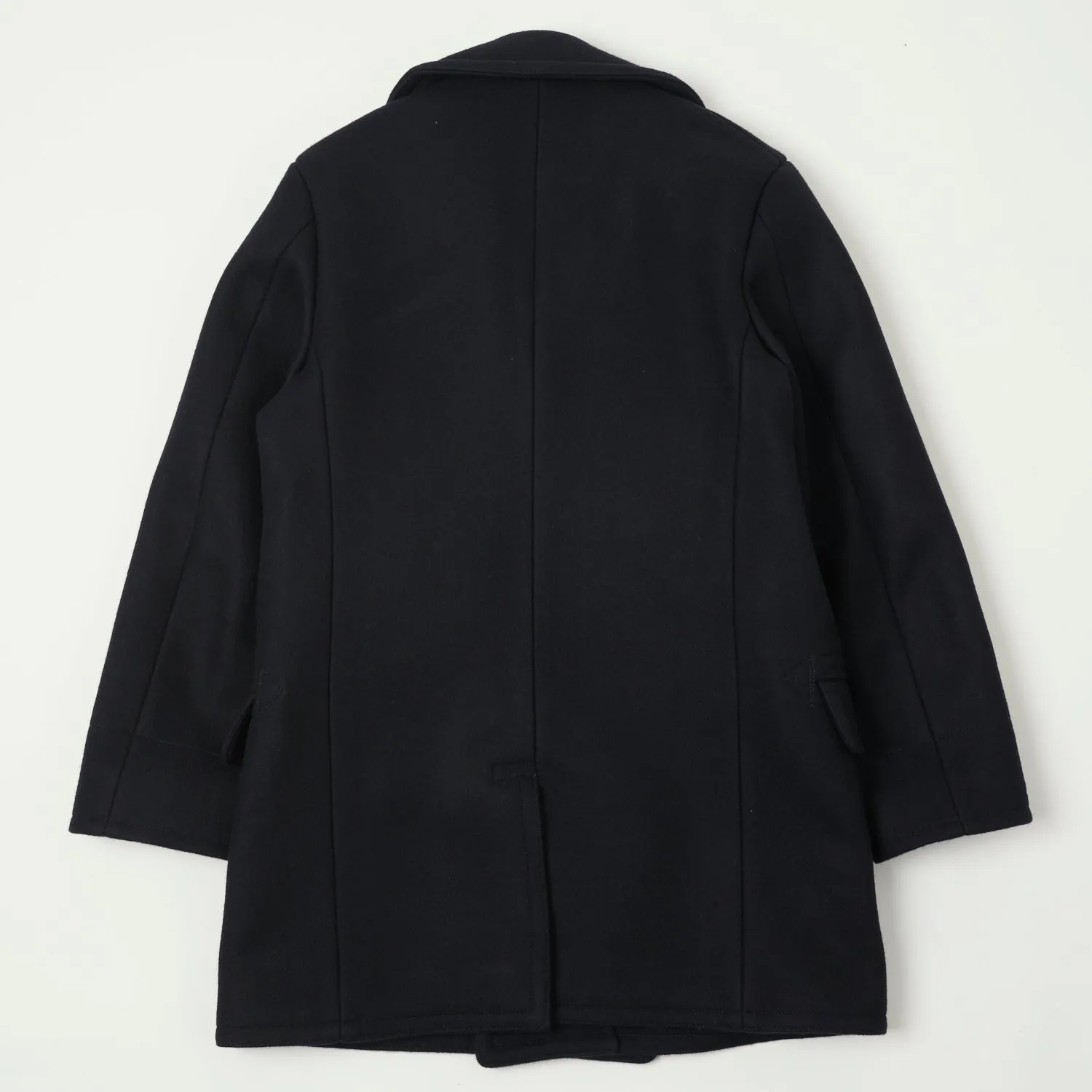 Buzz Rickson's U.S. Navy Long Pea Coat - Navy sold by Son of a Stag product image thumbnail 5