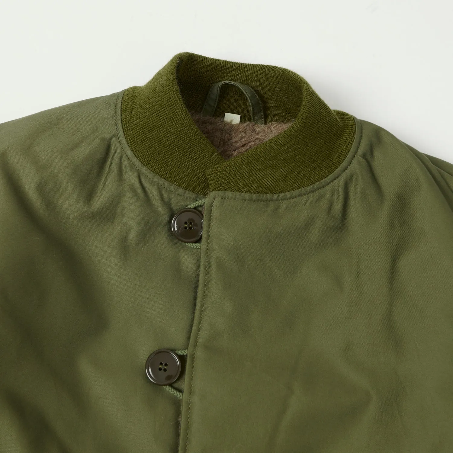 Buzz Rickson's U.S. Army M-1943 Jacket Liner - Olive sold by Son of a Stag product image thumbnail 3