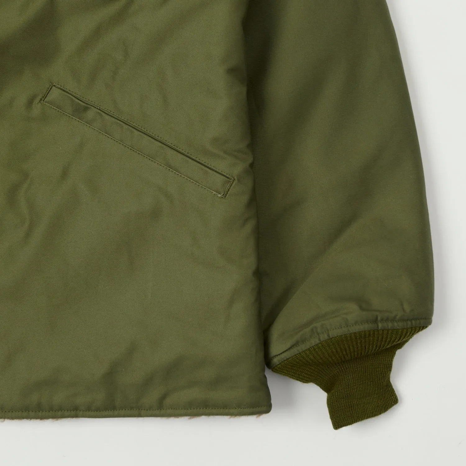 Buzz Rickson's U.S. Army M-1943 Jacket Liner - Olive sold by Son of a Stag product image thumbnail 4