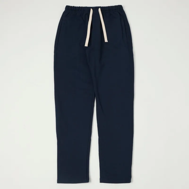 Merz b. Schwanen 'Good Basics' Relaxed Fit Sweatpants - Ink Blue sold by Son of a Stag