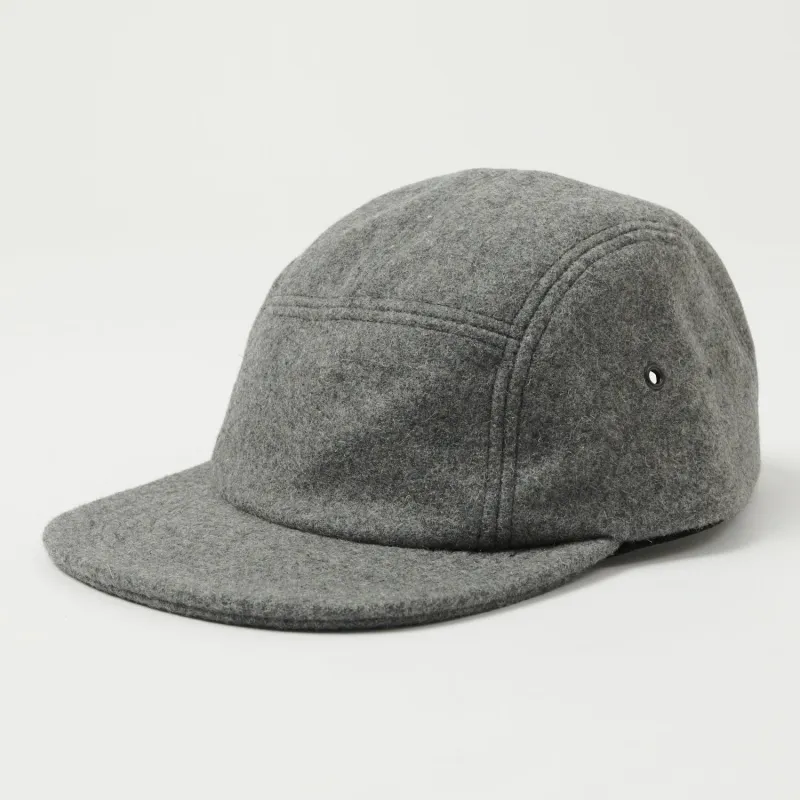 Crown Cap 5 Panel Ball Cap - Grey sold by Son of a Stag