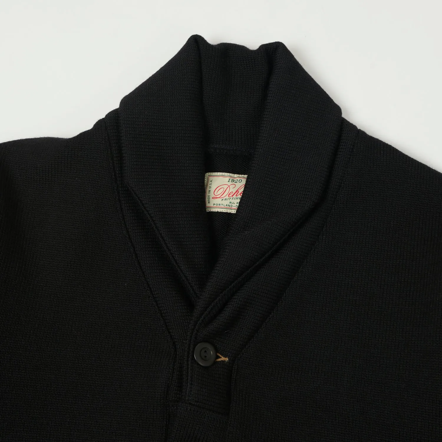 Dehen 1920 Shawl Sweater Coat 2.0 - Black sold by Son of a Stag product image thumbnail 2