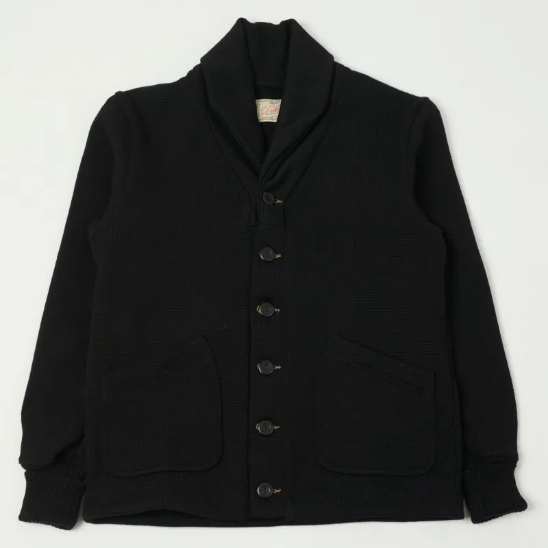 Dehen 1920 Shawl Sweater Coat 2.0 - Black sold by Son of a Stag