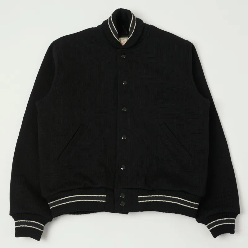Dehen 1920 Knit Club Jacket - Black sold by Son of a Stag