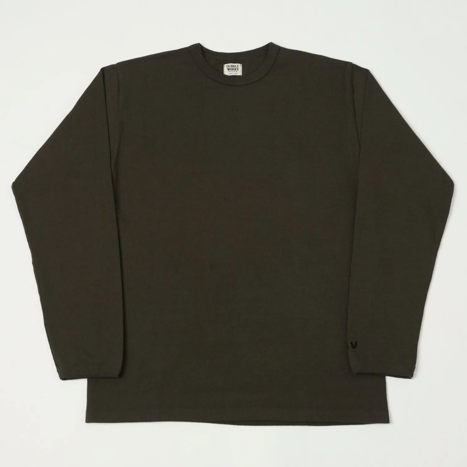 Dubbleworks Heavy Fabric Long Sleeve Tee - Sumikuro sold by Son of a Stag