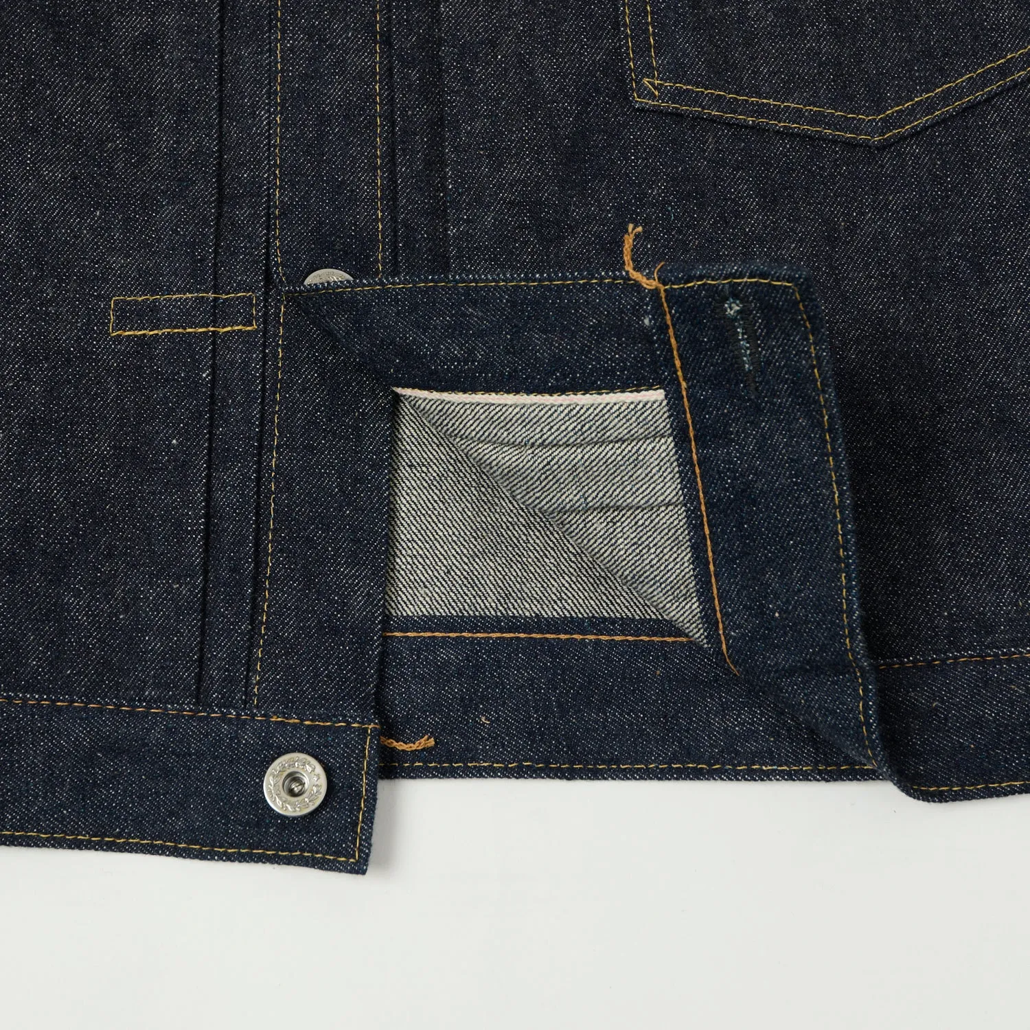 Warehouse & Co S2001XX (2000XX) 1946 Model Denim Jacket - Raw sold by Son of a Stag product image thumbnail 5