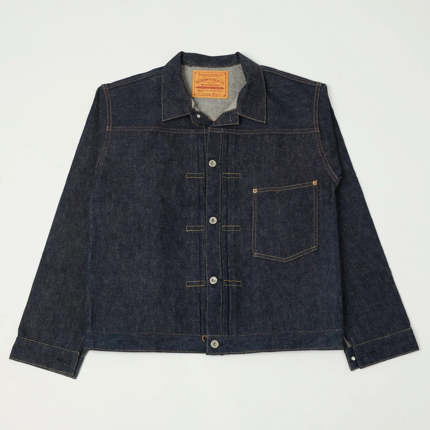 Warehouse & Co S2001XX (2000XX) 1946 Model Denim Jacket - Raw sold by Son of a Stag