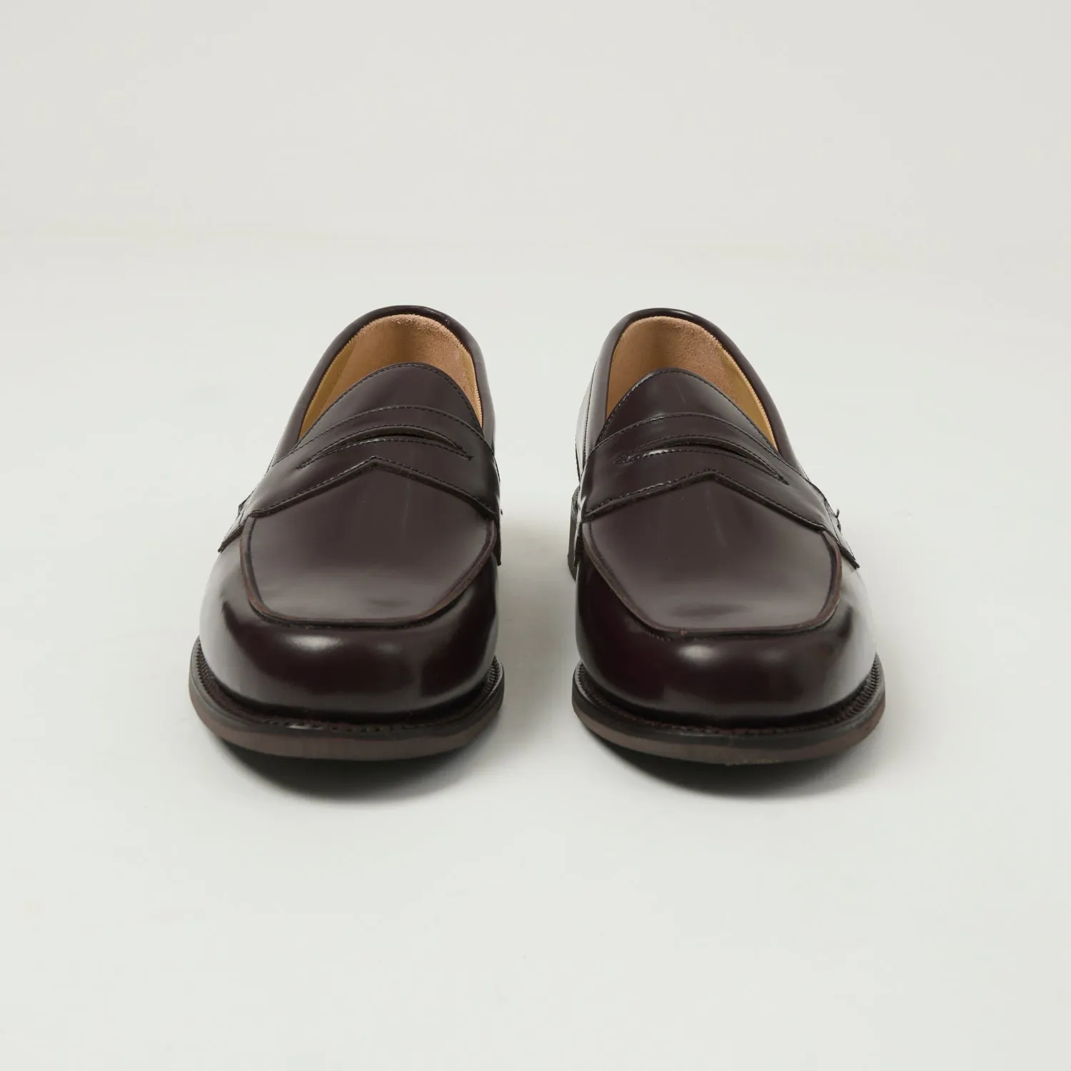 Sanders Butt Seam Loafer Shoe - Burgundy Polishing Leather sold by Son of a Stag product image thumbnail 3