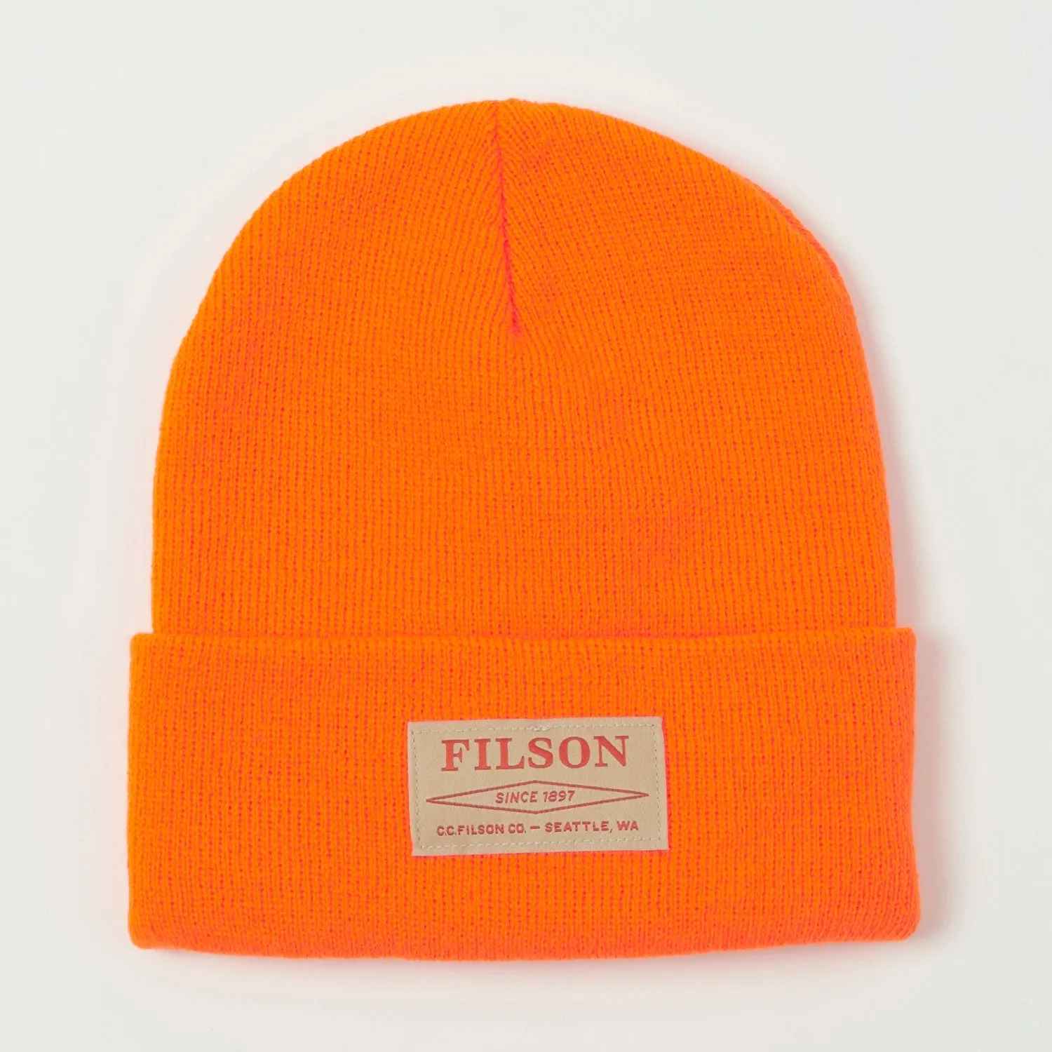 Filson Ballard Watch Cap - Blaze sold by Son of a Stag