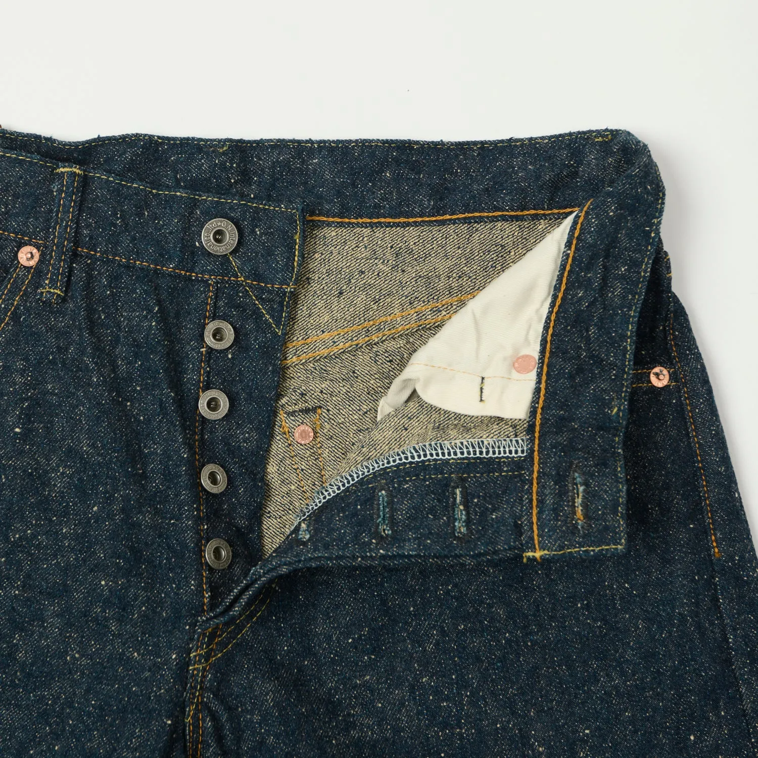 ONI Denim 288-CCD Kabuki 'Crushed Concrete Denim' 15oz Loose Straight Jean - One Wash sold by Son of a Stag product image thumbnail 5