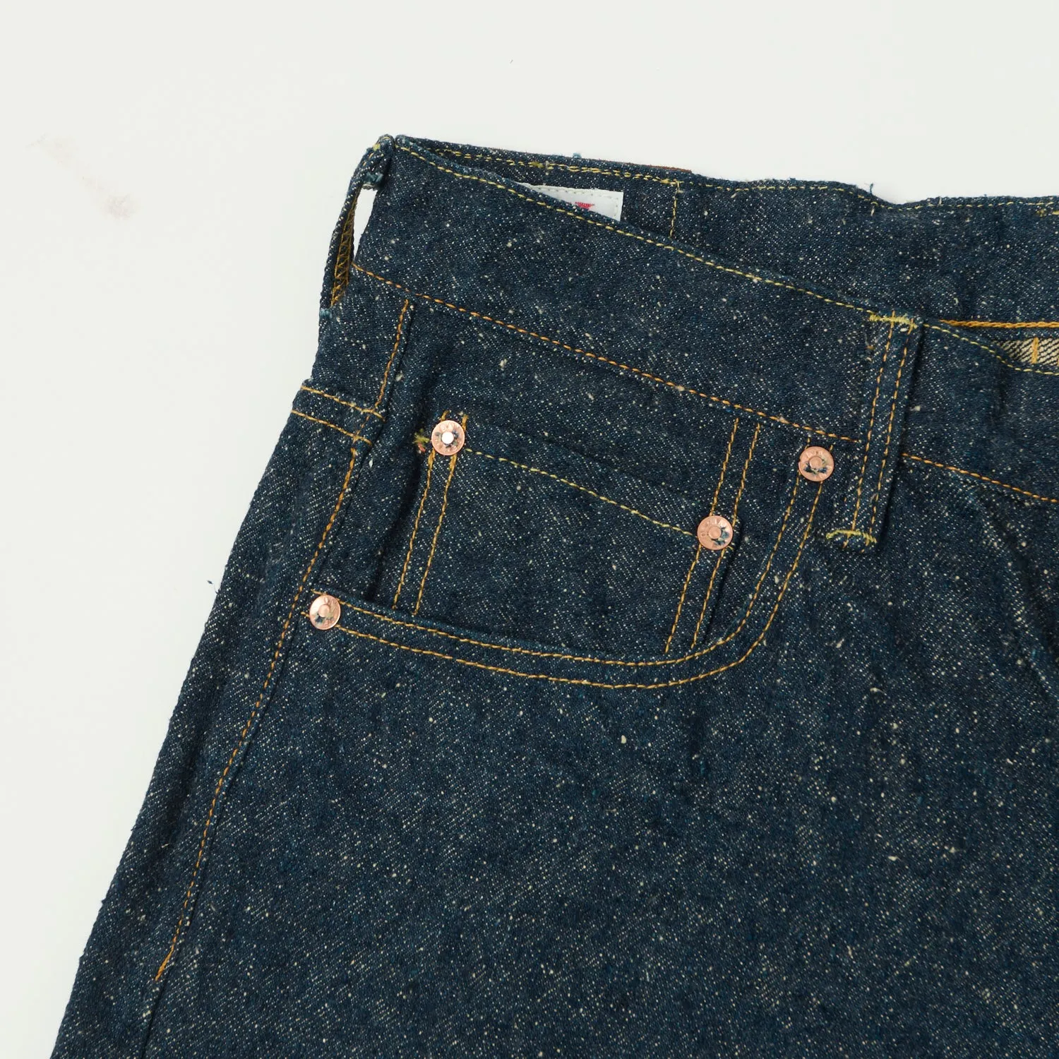 ONI Denim 200-CCD Kabuki 'Crushed Concrete Denim' 15oz Wide Straight Jean - One Wash sold by Son of a Stag product image thumbnail 4