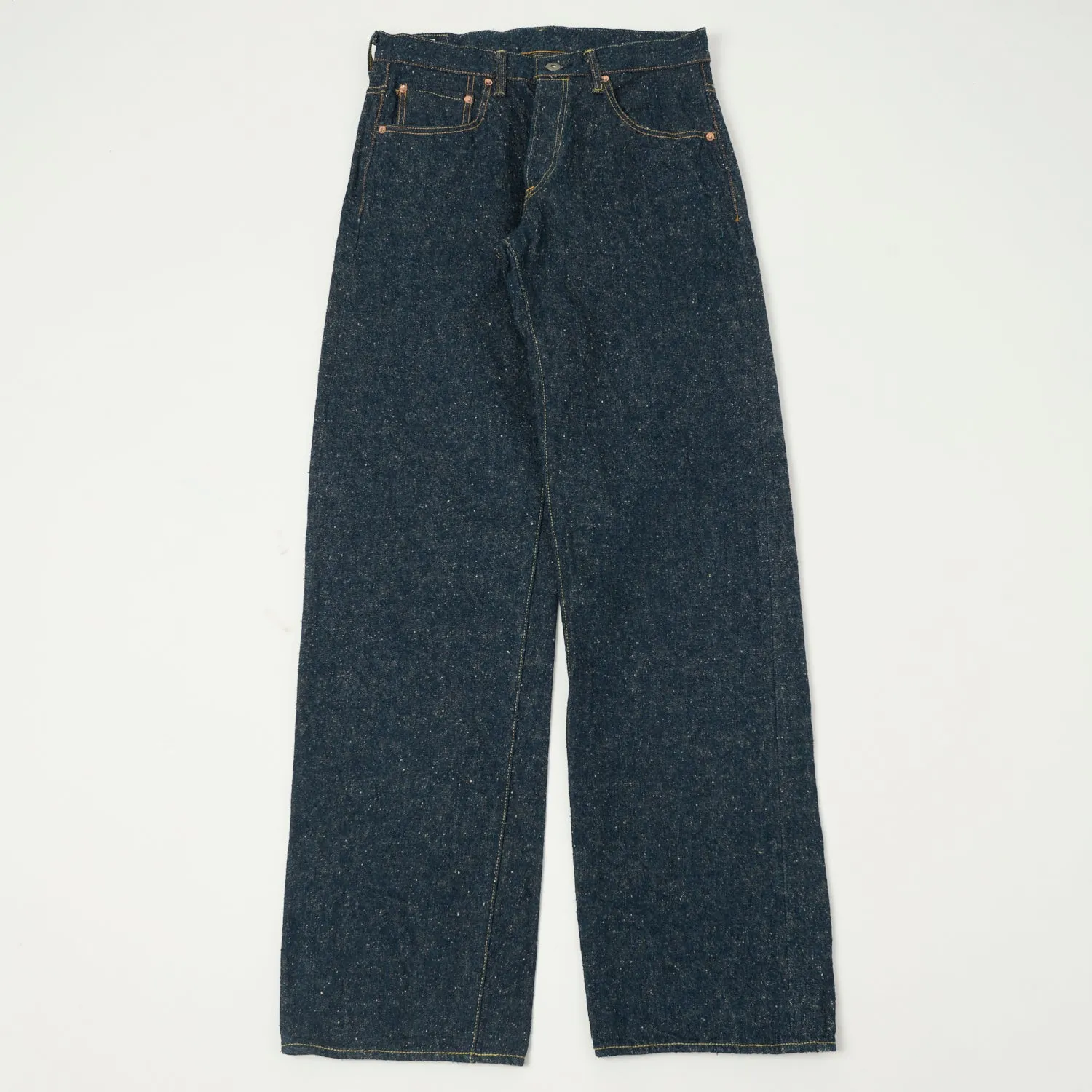 ONI Denim 200-CCD Kabuki 'Crushed Concrete Denim' 15oz Wide Straight Jean - One Wash sold by Son of a Stag