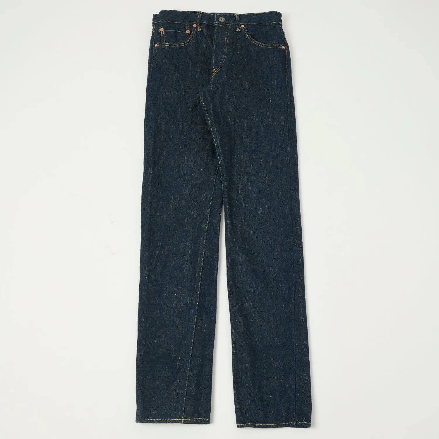 ONI Denim 246ZR-ECRU 'Secret Denim Ecru Weft' 20oz Relaxed Tapered Jean - One Wash sold by Son of a Stag