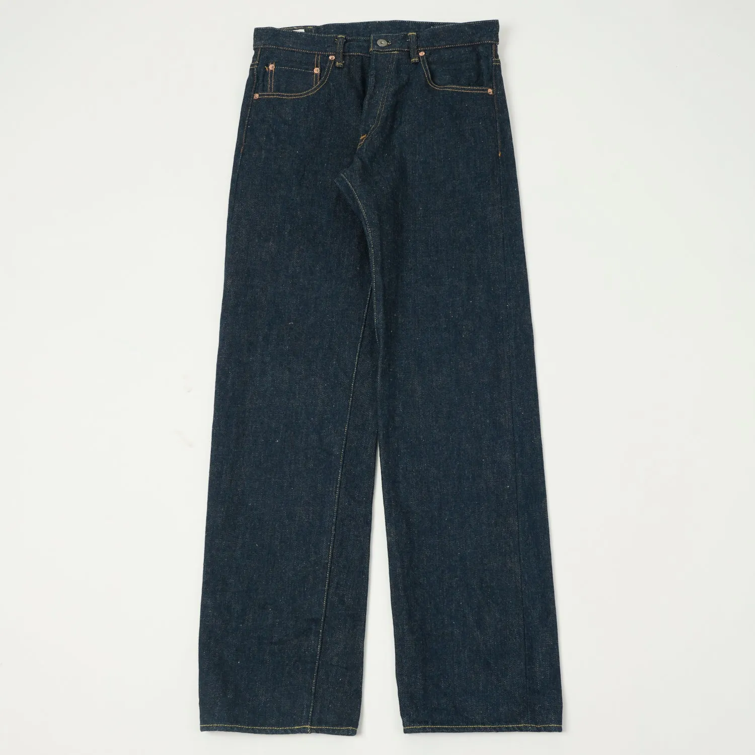 ONI Denim 266ZR-ECRU 'Secret Denim Ecru Weft' 20oz Wide Straight Jean - One Wash sold by Son of a Stag