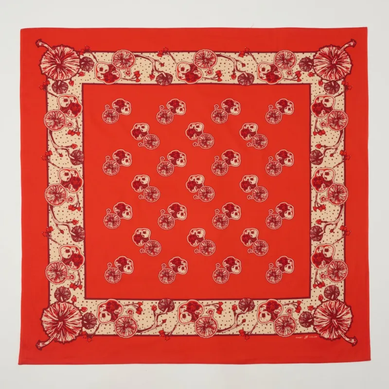 One Ear Brand 'Sincerity' Bandana - Red sold by Son of a Stag