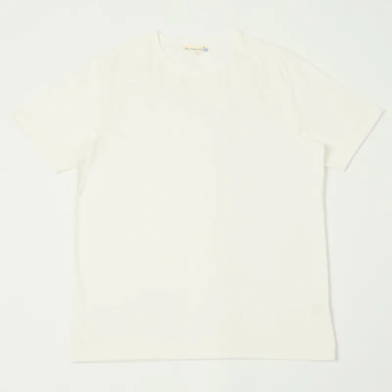 Merz b. Schwanen 2M15 Classic Jersey T-Shirt - White sold by Son of a Stag