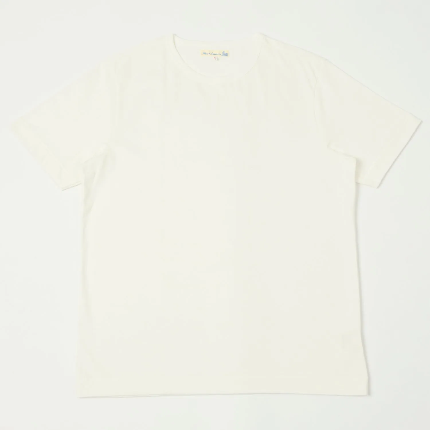 Merz b. Schwanen 2M15 Classic Jersey T-Shirt - White sold by Son of a Stag