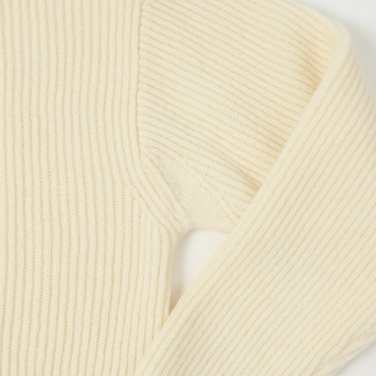 Merz b. Schwanen 'Good Basics' Merino Wool Cardigan - Nature sold by Son of a Stag product image thumbnail 4