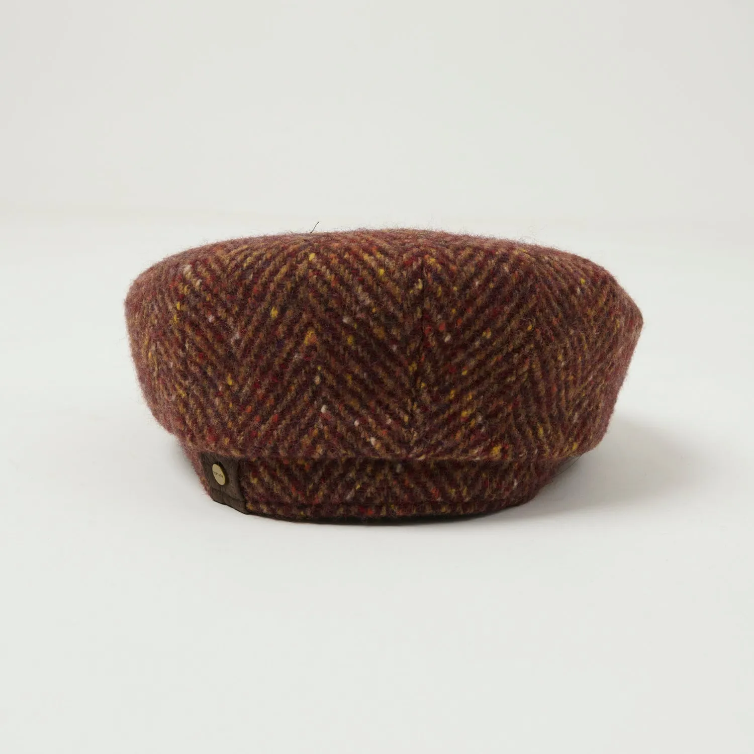 Stetson Herringbone Wool Flat Cap - Red sold by Son of a Stag product image thumbnail 3