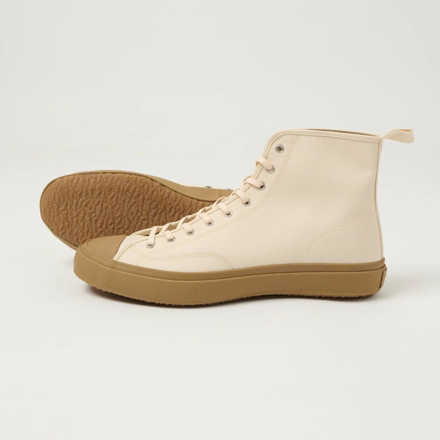 Moonstar 'Hibasket' Rubber Sole Hi-Top Sneaker - Natural sold by Son of a Stag product image thumbnail 2