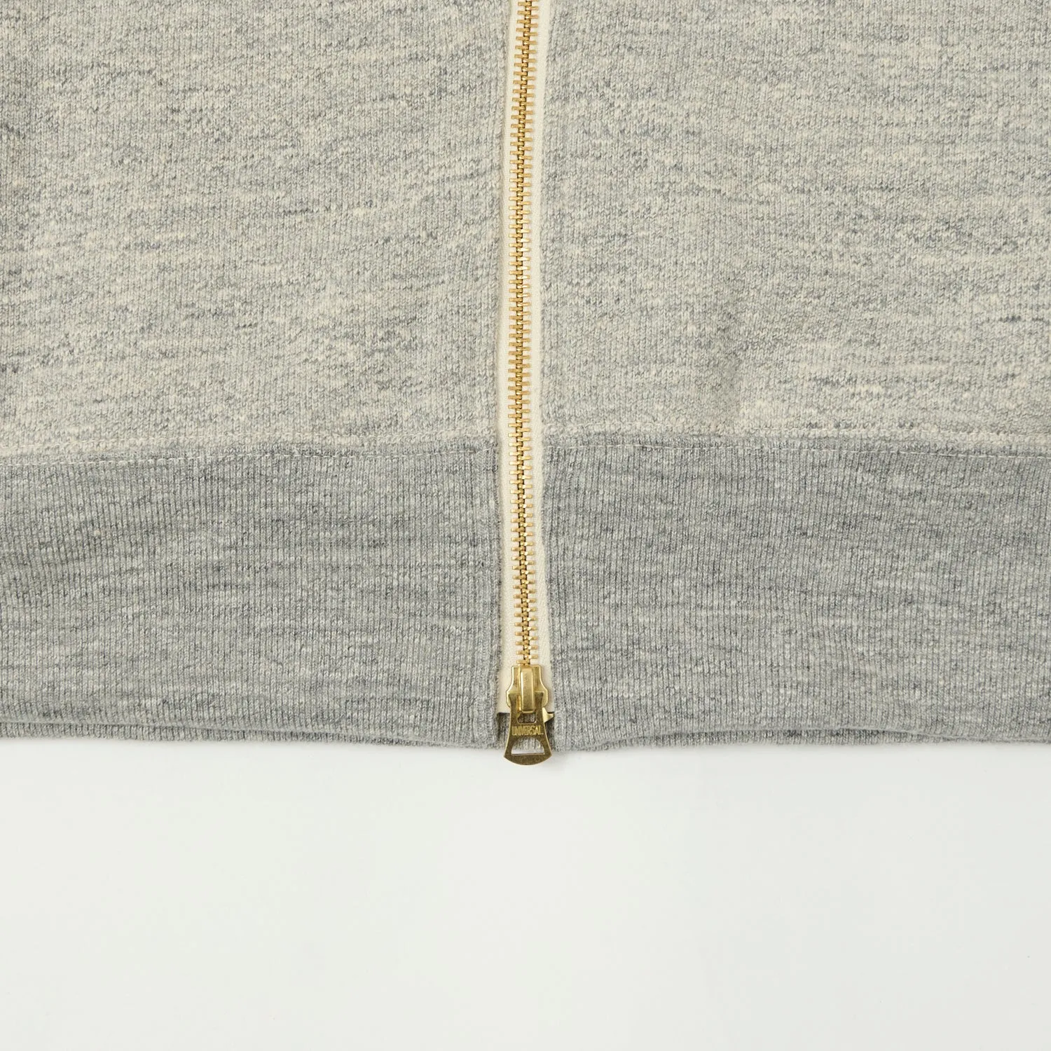 Jackman GG Padded Sweat Parka - Heather Grey sold by Son of a Stag product image thumbnail 5