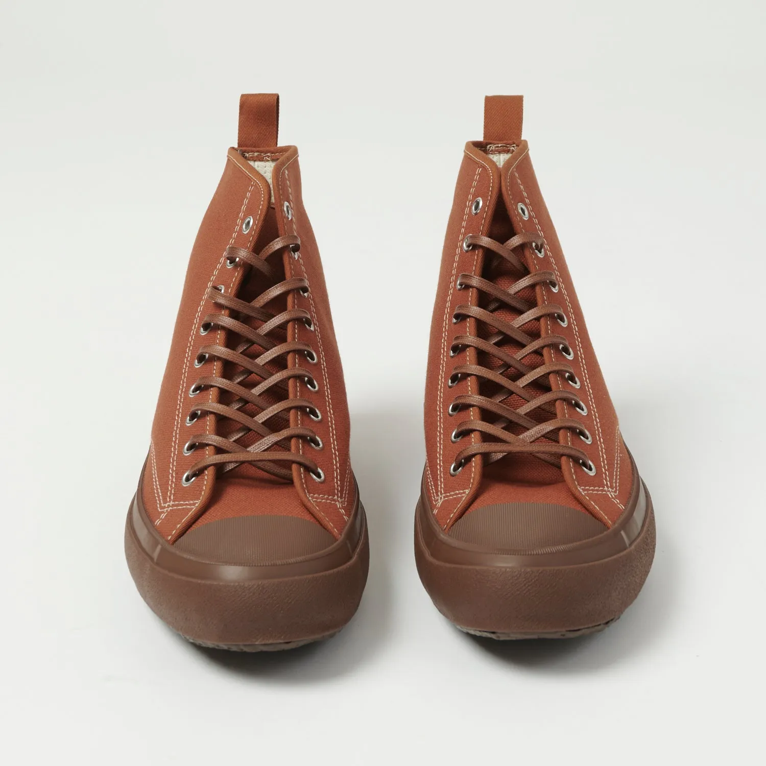 Moonstar 'Hibasket' Rubber Sole Hi-Top Sneaker - Brown sold by Son of a Stag product image thumbnail 3